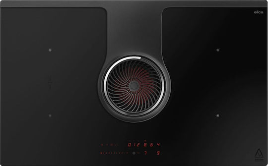 Elica Nikolatesla One Raw BR/A/83 Επαγωγική Εστία Αυτόνομη με Απορροφητήρα 83x51.5εκ.