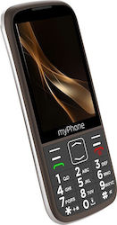 MyPhone Halo 4 Plus LTE Dual SIM Κινητό με Μεγάλα Κουμπιά (Αγγλικό Μενού) Praline Brown MyPhone Halo 4 Plus LTE Dual SIM Κινητό με Μεγάλα Κουμπιά (Αγγλικό Μενού) Praline Brown