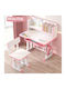 Kids Desk made of Melamine Pink 70x45x75cm