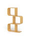 Bücherschrank Bambus 61x23x100cm