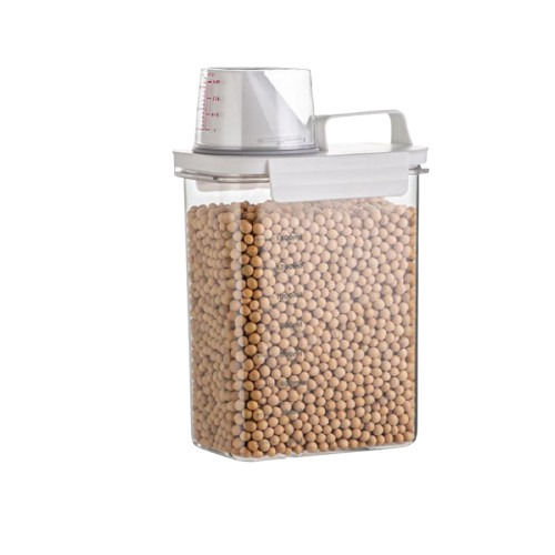Animal Plastic Food Storage Container for Dog & Cat 1.8lt 13x8x24cm