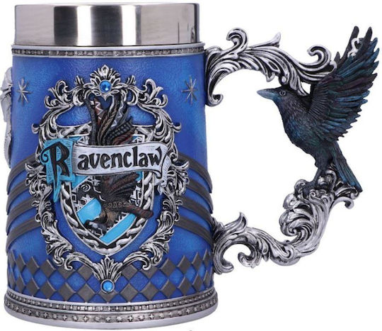Harry Potter - Колекционерска Чаша Резин + Стъкло (15.5см) - Ravenclaw