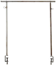Metallischer Möbelbein Stand Tisch Stanley Grau M L90/150 x W4xh90 130 cm Metallischer Möbelbein Stand Tisch Stanley Grau M L90/150 x W4xh90 130 cm
