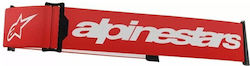 Ιμάντας Μάσκας Motocross Alpinestars Supertech Red Wht Ιμάντας Μάσκας Motocross Alpinestars Supertech Red Wht