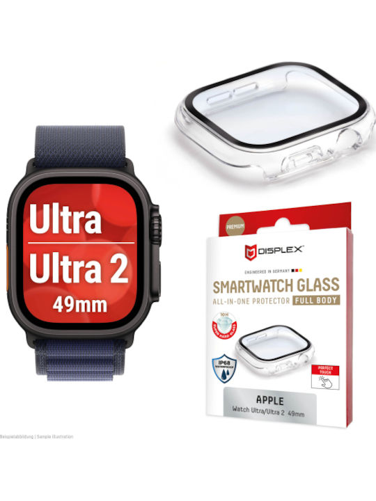 Displex Full Body Glass Protector Apple Watch Ultra 2 49mm Transparent
