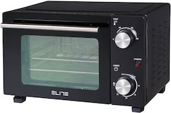 Elite Ηλεκτρικό Φουρνάκι 10lt Χωρίς Εστίες Μαύρο