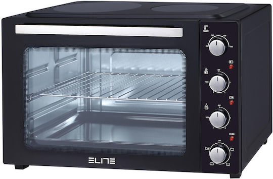 Elite Ηλεκτρικό Φουρνάκι 48lt Χωρίς Εστίες Μαύρο
