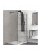 Free People Fixed Side for Shower 80x200cm Nero