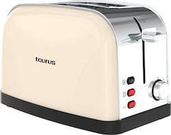 Taurus TO951X Φρυγανιέρα 2 Θέσεων 950W Μπεζ