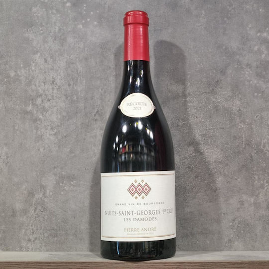 Pierre Andre Nuits Saint Georges Premier Cru Les Damodes 2021 750ml Сухо Тихо Пино Ноар Nuits-saint-georges 1er Cru Appellation D'origine Controlee Aoc