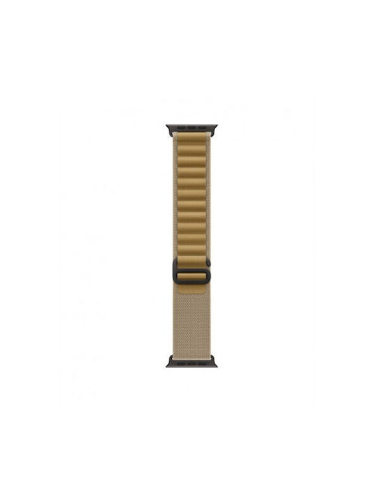 Smartwatch Strap Thd Alpine Loop Apple Watch Ultra2 49 Mm Apple Watch 46 Mm Series 10 Universal Size Black Buckle Mustard Yellow