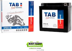 TAB Motorradbatterie YTX14-BS mit Kapazität 12Ah