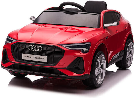 Audi E Tron Sportback Cu Un Loc Cu Telecomandă Licențiat 12 Volți Roșu