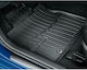 Toyota Set of Front and Rear Mats 3pcs for Toyota Avensis Black
