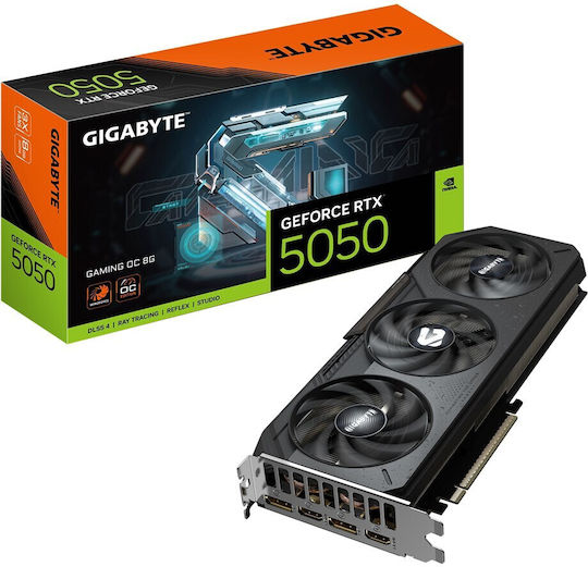 Gigabyte GeForce RTX 5050 8GB GDDR6 Gaming OC Graphics Card
