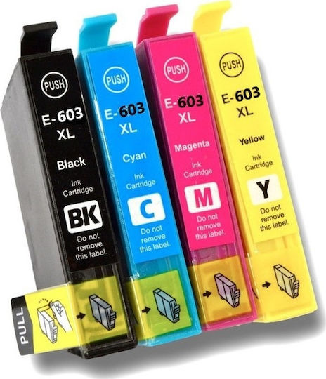 603xl Compatible Inkjet Printer Ink Package Epson Multi (Color) / Black 1pcs
