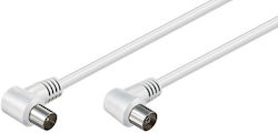 ATC Καλώδιο Κεραίας Coax male - Coax female Λευκό 3m (6981030030168) 1τμχ ATC Καλώδιο Κεραίας Coax male - Coax female Λευκό 3m (6981030030168) 1τμχ