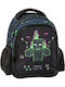 Graffiti School Bag Backpack Kindergarten Black