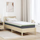 vidaXL Единичен Анатомичен Матрак 80x200x23см