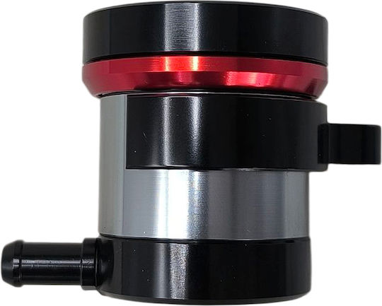 Rear Straight Aluminum Brake Fluid Reservoir Red
