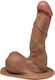 Eros Toys Ρεαλιστικό Dildo με Όρχεις και Βεντούζα Flesh