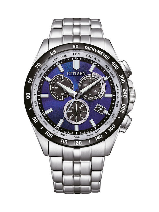 Citizen Ceas Barbatesc Eco - Drive Cu Brățară Din Oțel Inoxidabil Argintie