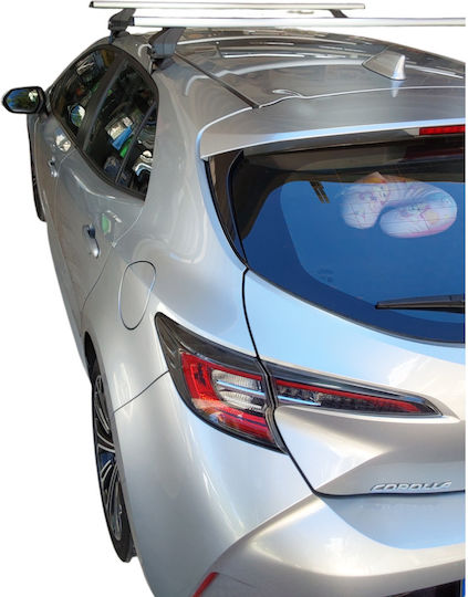 Menabo Kit Car Roof Bars with Menabo Aluminum Legs Omega Toyota Corolla 2018+ 2 Pieces