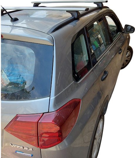 Nordrive Autodachträger Set Aluminium Dachreling Suzuki(Auto) Vitara 2015+ 2 Stücke