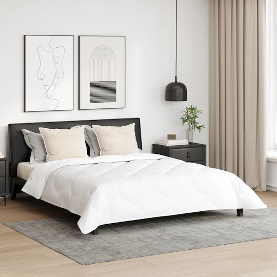 vidaXL Παπλωματοθήκη Hotel Polycotton 240x200cm 3buc