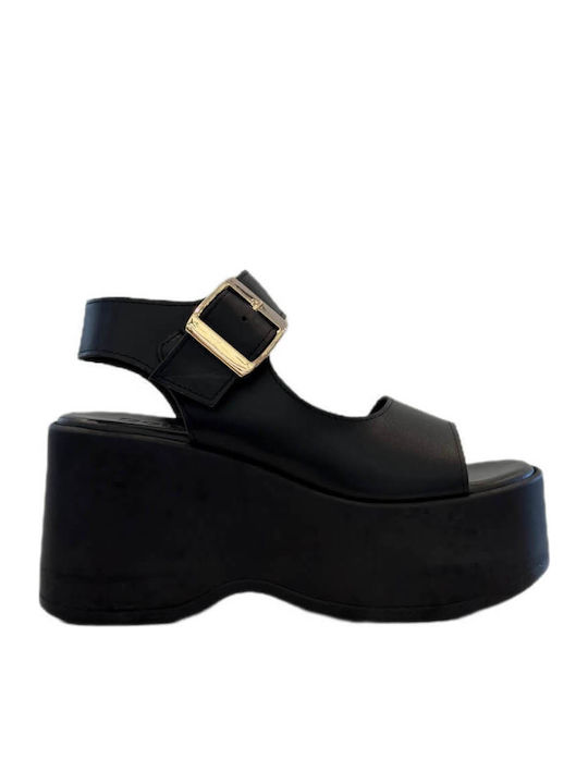 Stathatos shoes Σανδάλια Schwarz