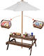Vevor Tabelle für Camping Klappbar Beige