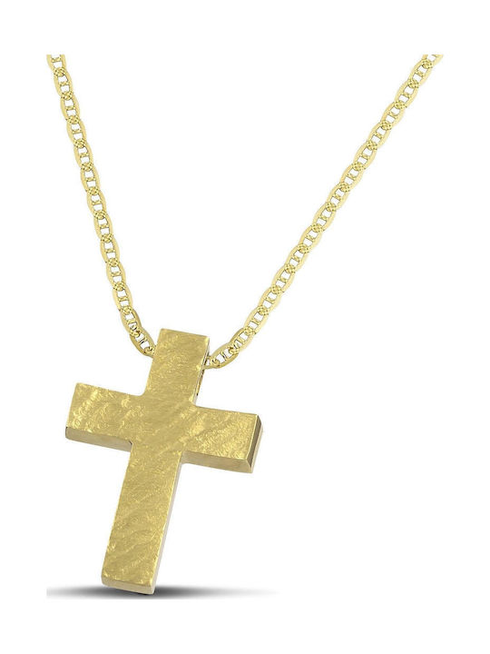 Themelidis Jewels Γυναικείος Χρυσός Σταυρός 14Κ...