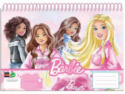 Gim Μπλοκ Ζωγραφικής Α4 30φύλλα Barbie Paints