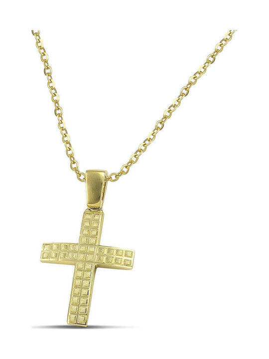 Themelidis Jewels Ανδρικός Χρυσός Σταυρός 14Κ Δ...
