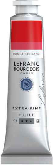 Lefranc & Bourgeois 40ml Artists Oil 900 Series 3 Lefranc Red