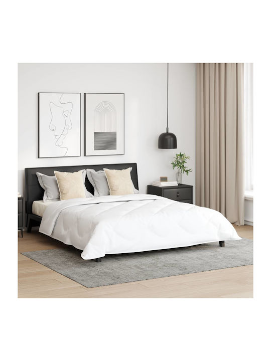vidaXL Duvet Set Double with Microfiber Filling...