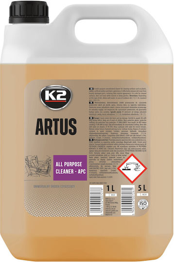Течност За Почистване На Пластмасови Повърхности 5 Кг Artus