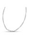 Themelidis Jewels Chain Neck made of Steel Thin Thickness 3.9mm and Length 55cm