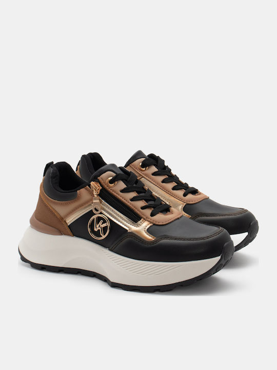 Luigi Γυναικεία Sneakers Μαύρο