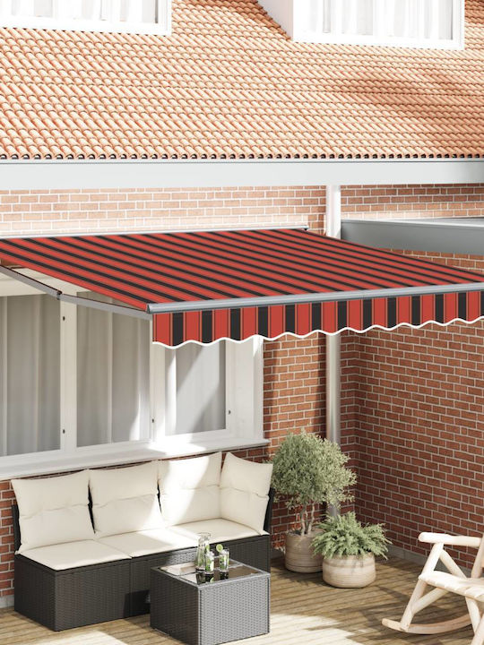 vidaXL Σκελετός Τέντας Βεράντας 3x2.5m