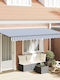 vidaXL Τέντα Βεράντας Μπλε 3.5x2m