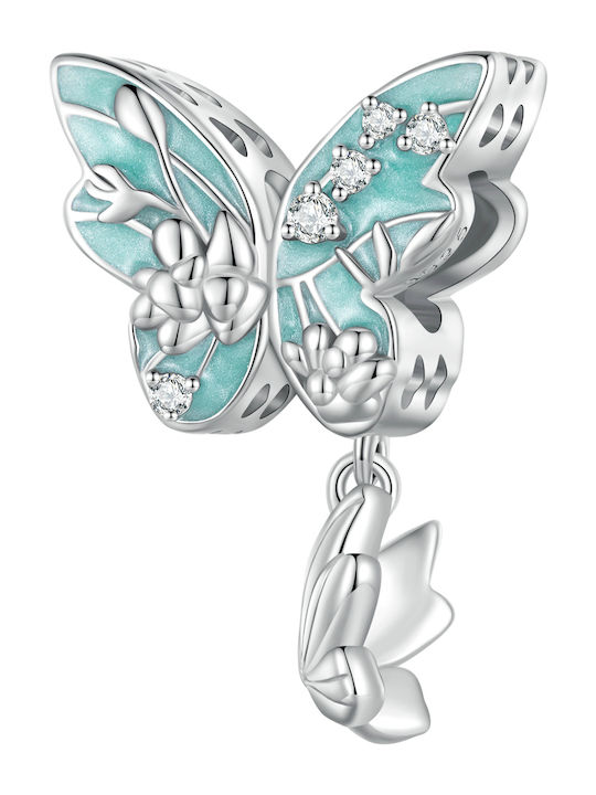 Daskalakis Charm Schmetterling aus Silber