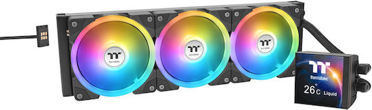 Thermaltake MAGFloe 420 Ultra Water Cooling AIO CPU With 3 120mm Fans And ARGB Lighting
