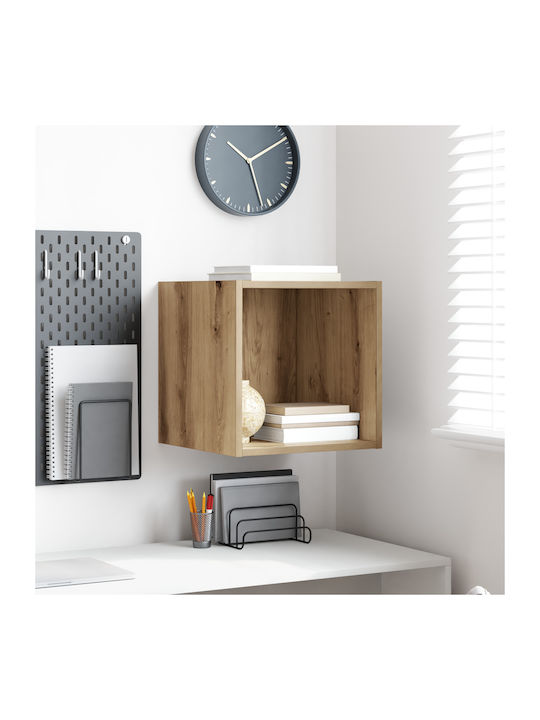 Wall Shelf Oak 37x37x37cm