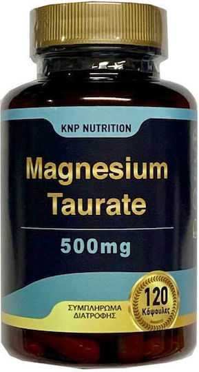 KNP Nutrition Magnesium Taurate 500mg 120 κάψουλες