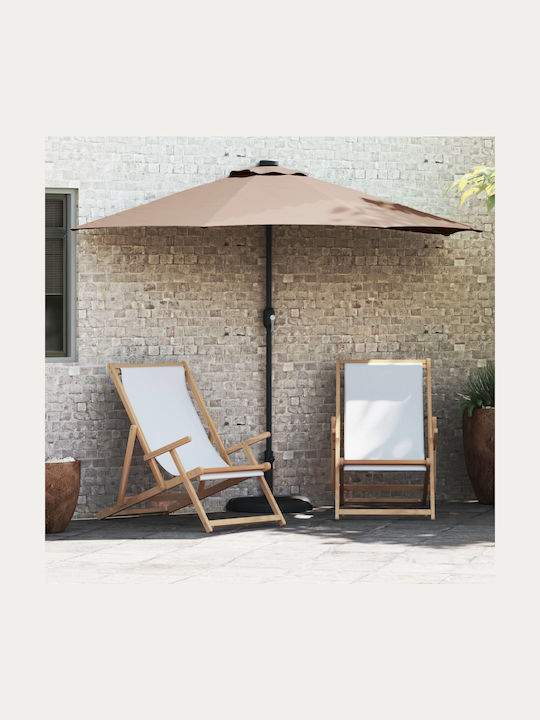 Hanging Aluminum Brown 2.94x1.5m Garden & Terra...