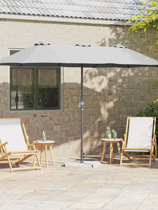 Aluminium Garten- und Terrassen-Sonnenschirm Be...