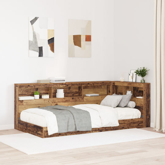 vidaXL Wooden Bed Headboard Old Wood 75x76.5cm