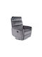 Detroit 703 Relax Armchair Swivel Gray 84x107x78cm