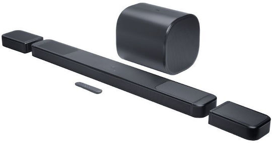 JBL 1300ΜK2 Soundbar 11.1.4 Bluetooth, HDMI και Wi-Fi με Ασύρματο Subwoofer και Τηλεχειριστήριο Μαύρο